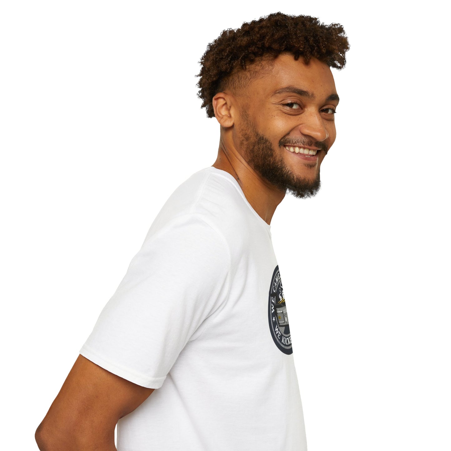 We Kicked It's Ass- Ghost Trap Unisex Softstyle Tee