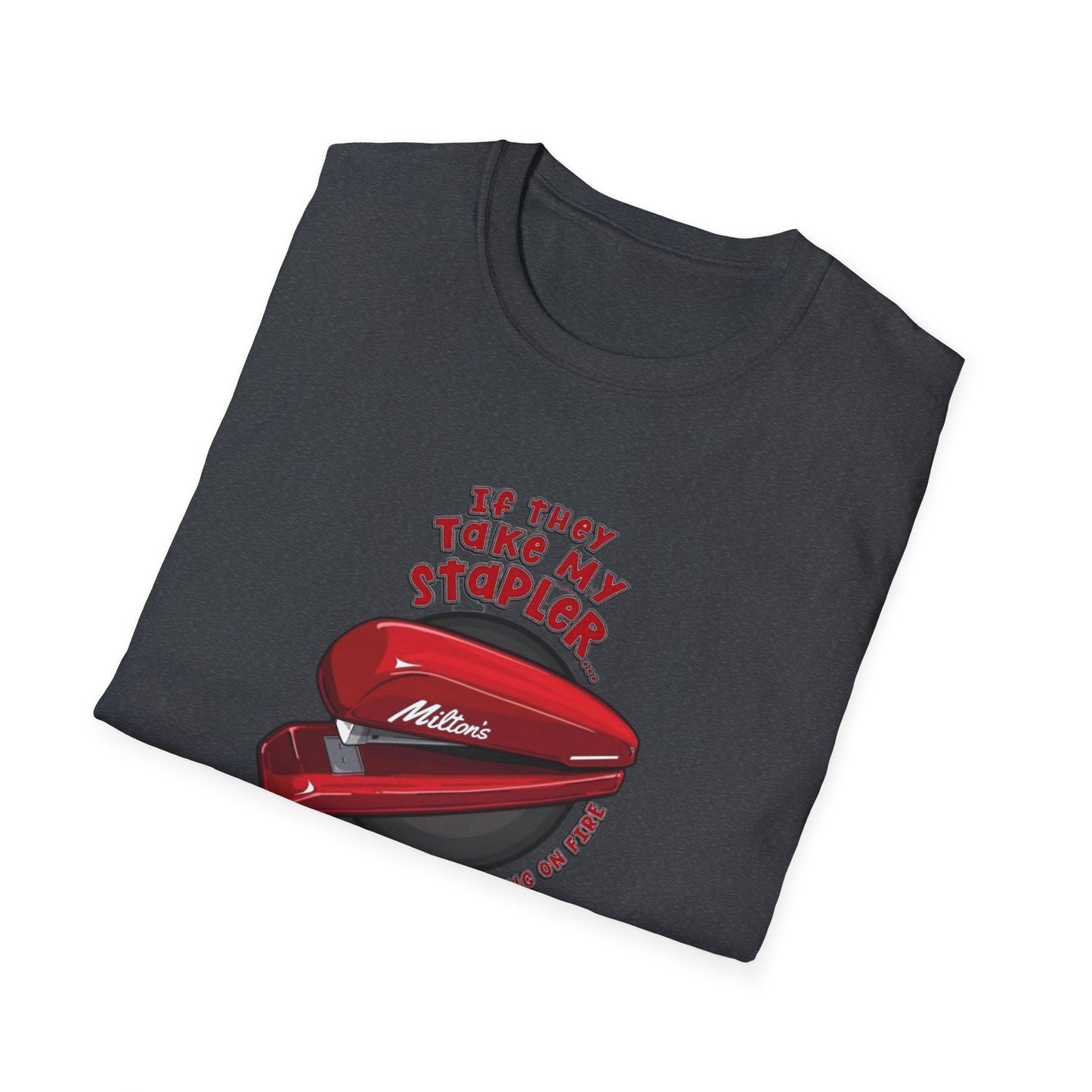 Milton's Stapler Unisex Softstyle Tee