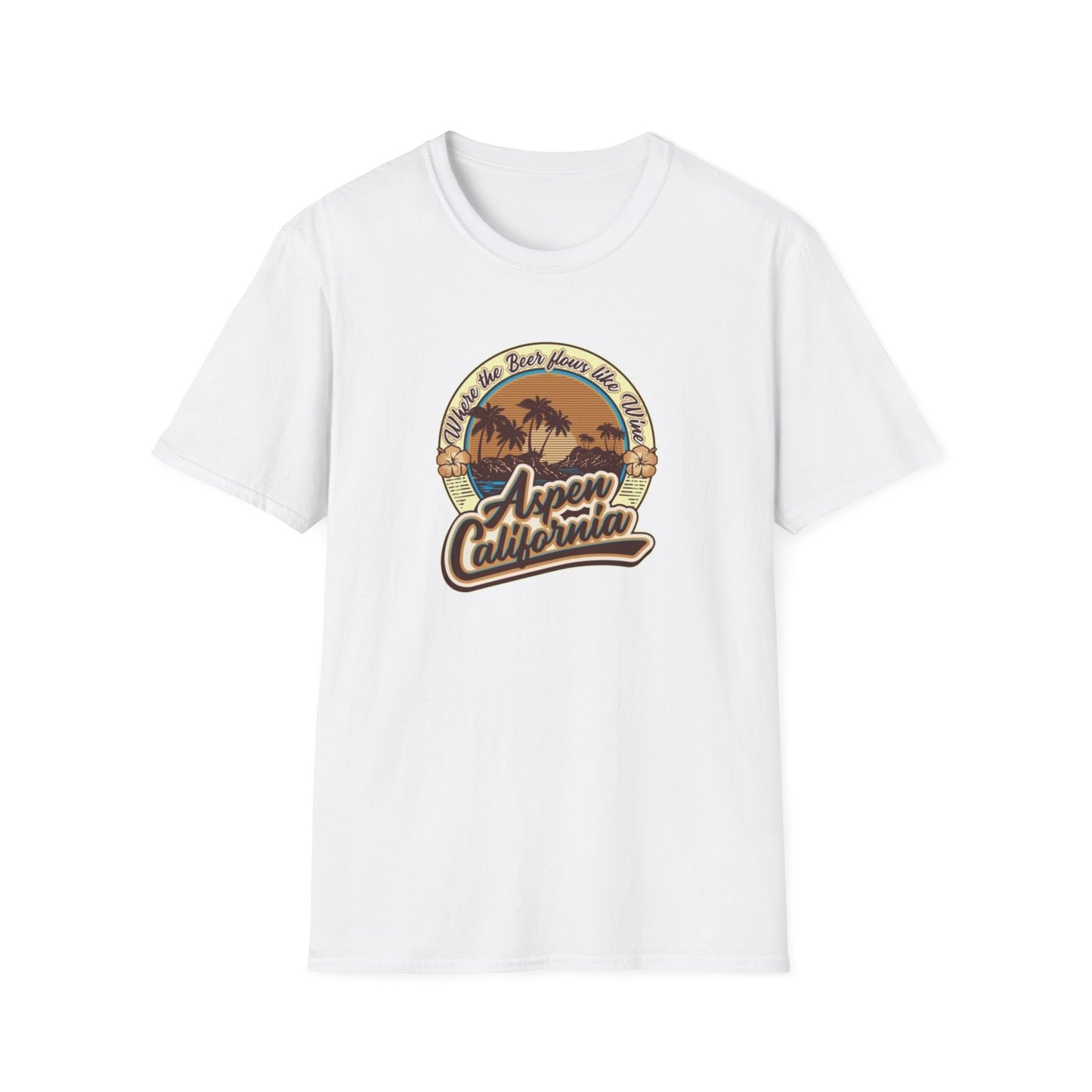 Aspen, California Unisex Softstyle Tee