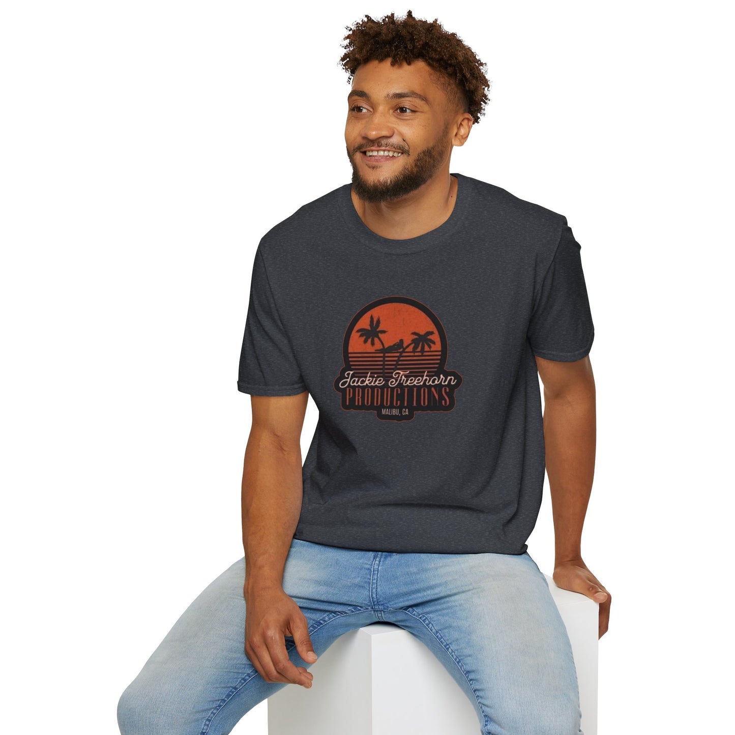 Jackie Treehorn Productions Unisex Softstyle Tee