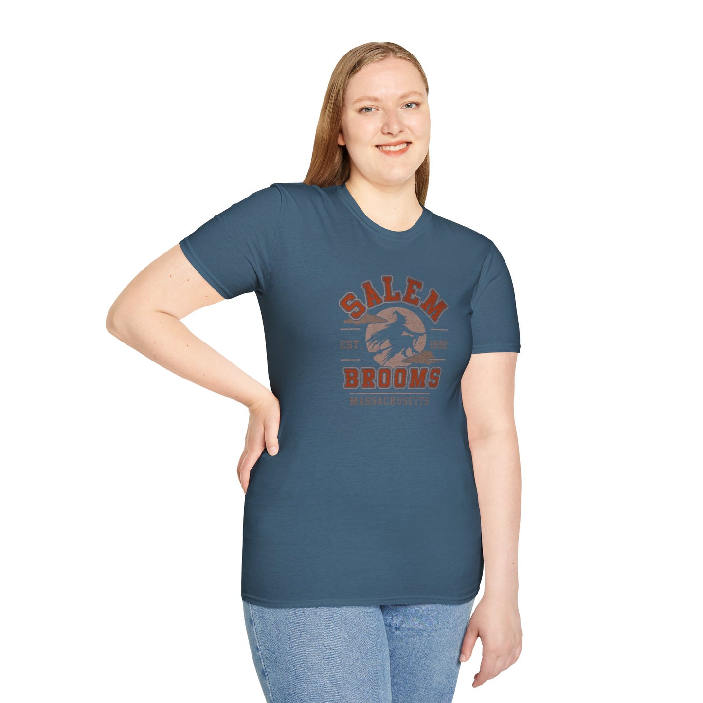 Salem Massachusetts Broom Company Unisex Softstyle Tee