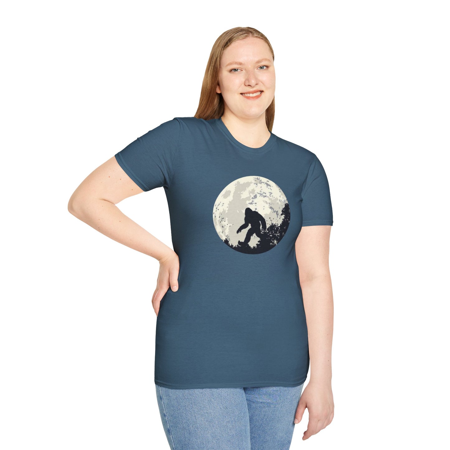 Full Moon Bigfoot Unisex Softstyle Tee