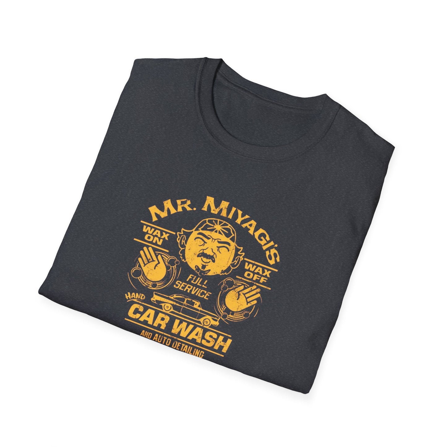 Mr. Miyagi's Car Wash Unisex Softstyle Tee