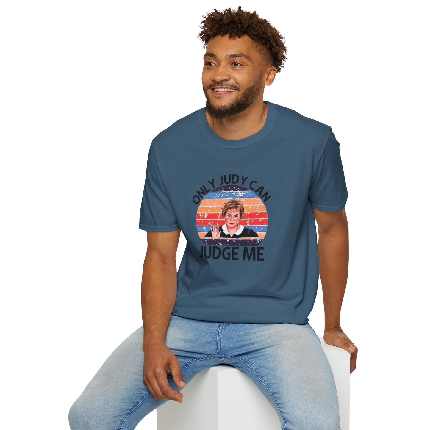 Only Judy Can Judge Me Unisex Softstyle Tee