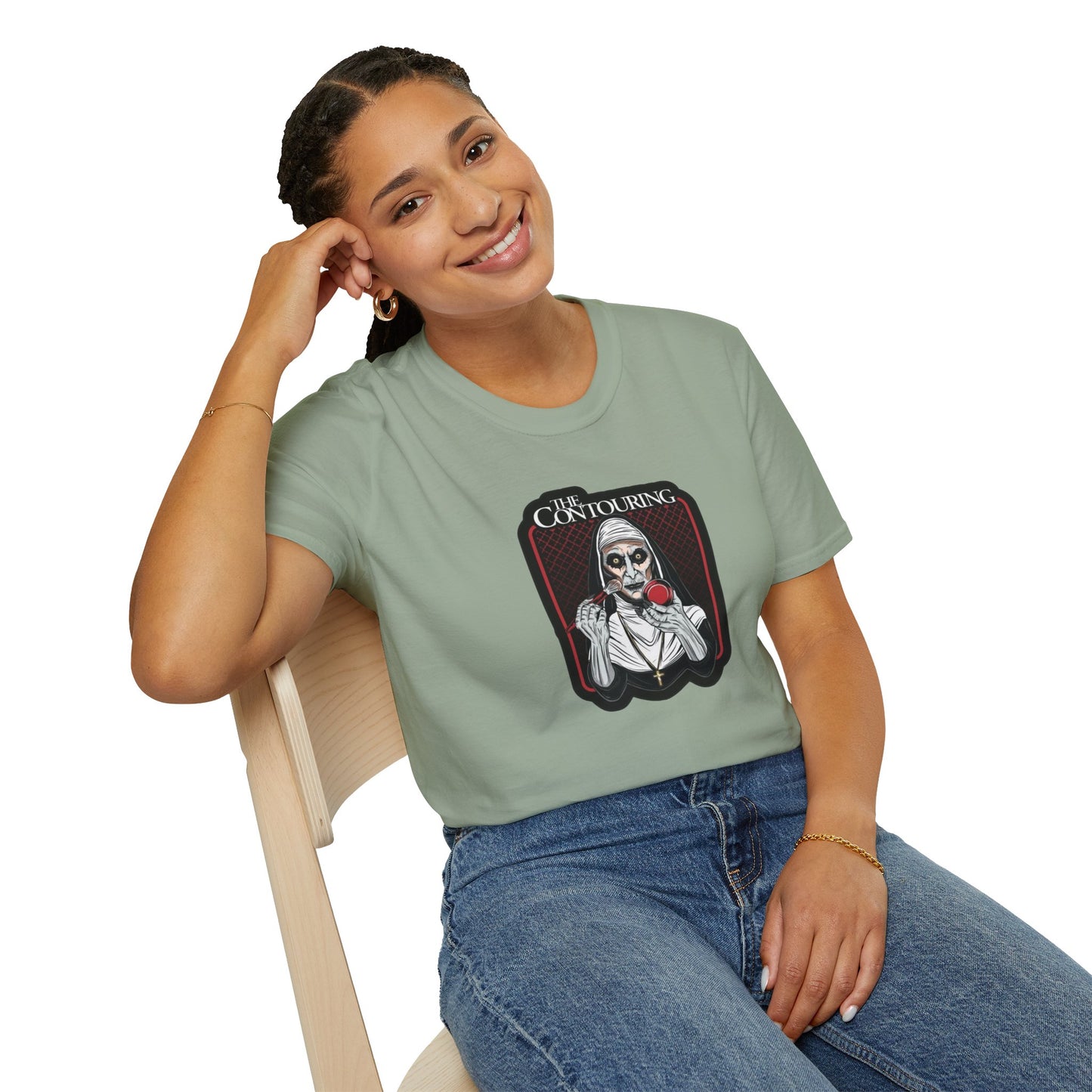 Conjuring Parody -The Contouring Unisex Softstyle Tee