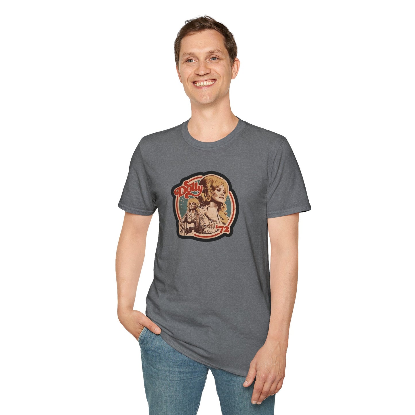 Retro Dolly Unisex Softstyle Tee