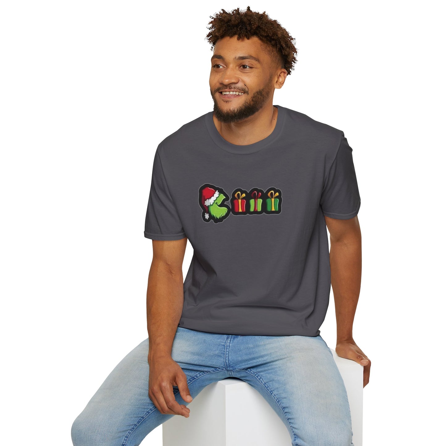 Grinch-Man Mashup Unisex Softstyle Tee