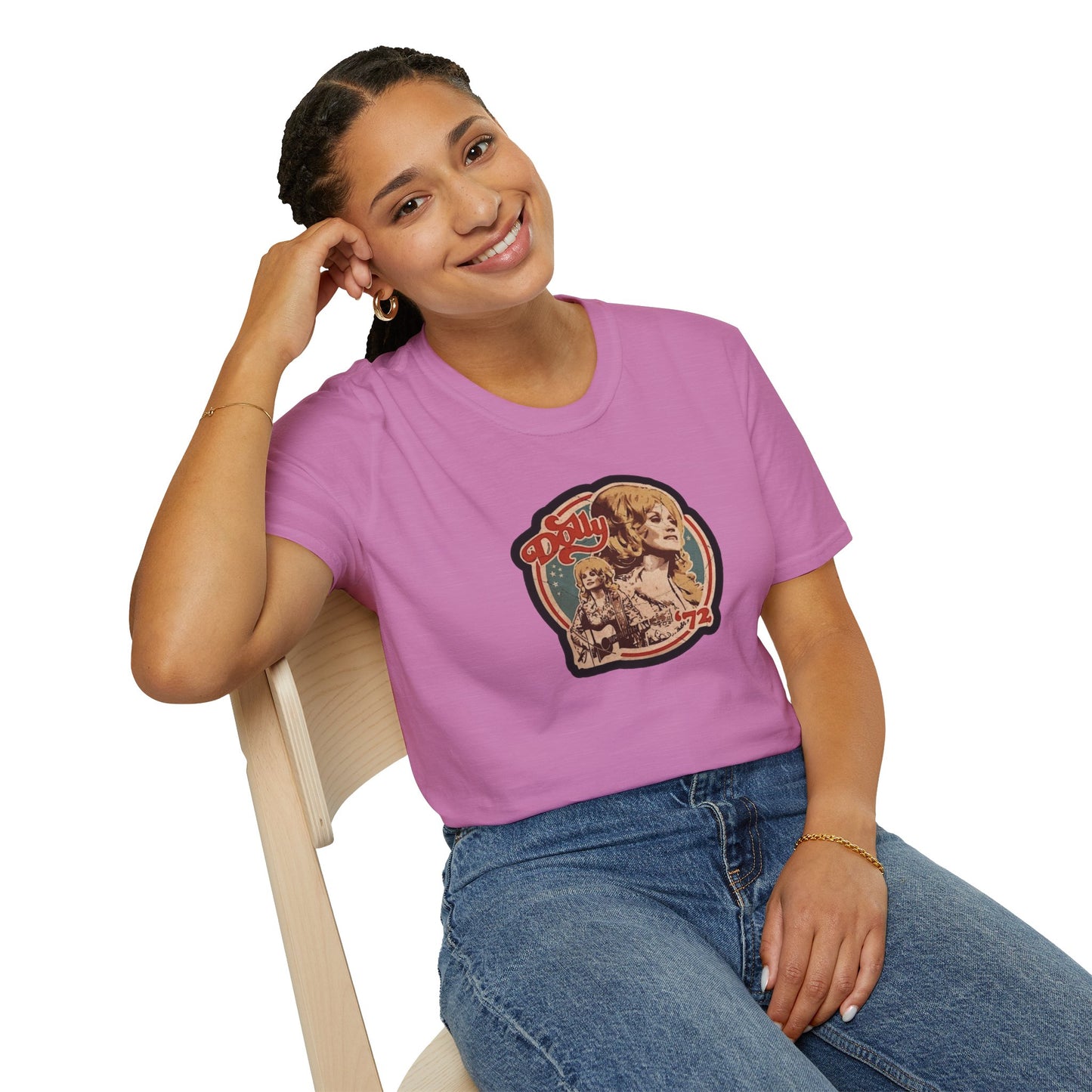 Retro Dolly Unisex Softstyle Tee