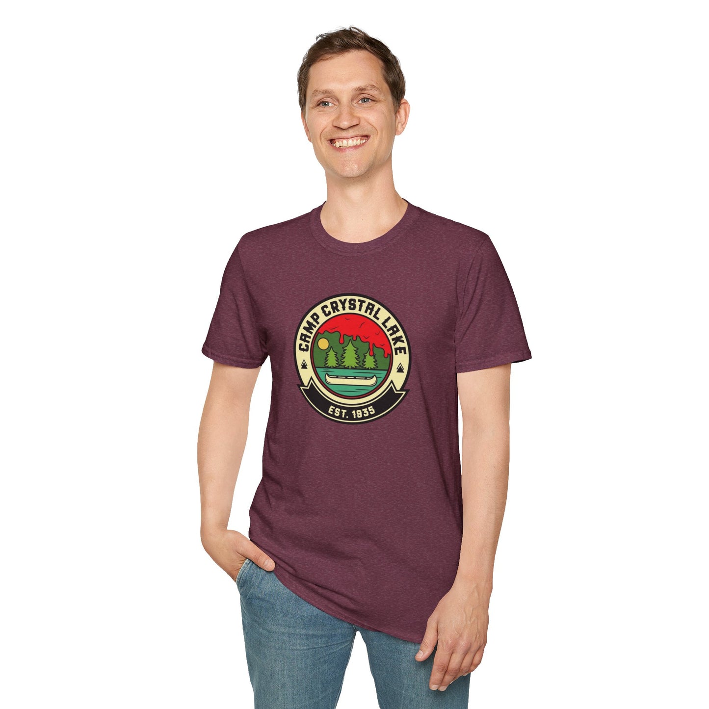 Camp Crystal Lake Counselor Unisex Softstyle Tee