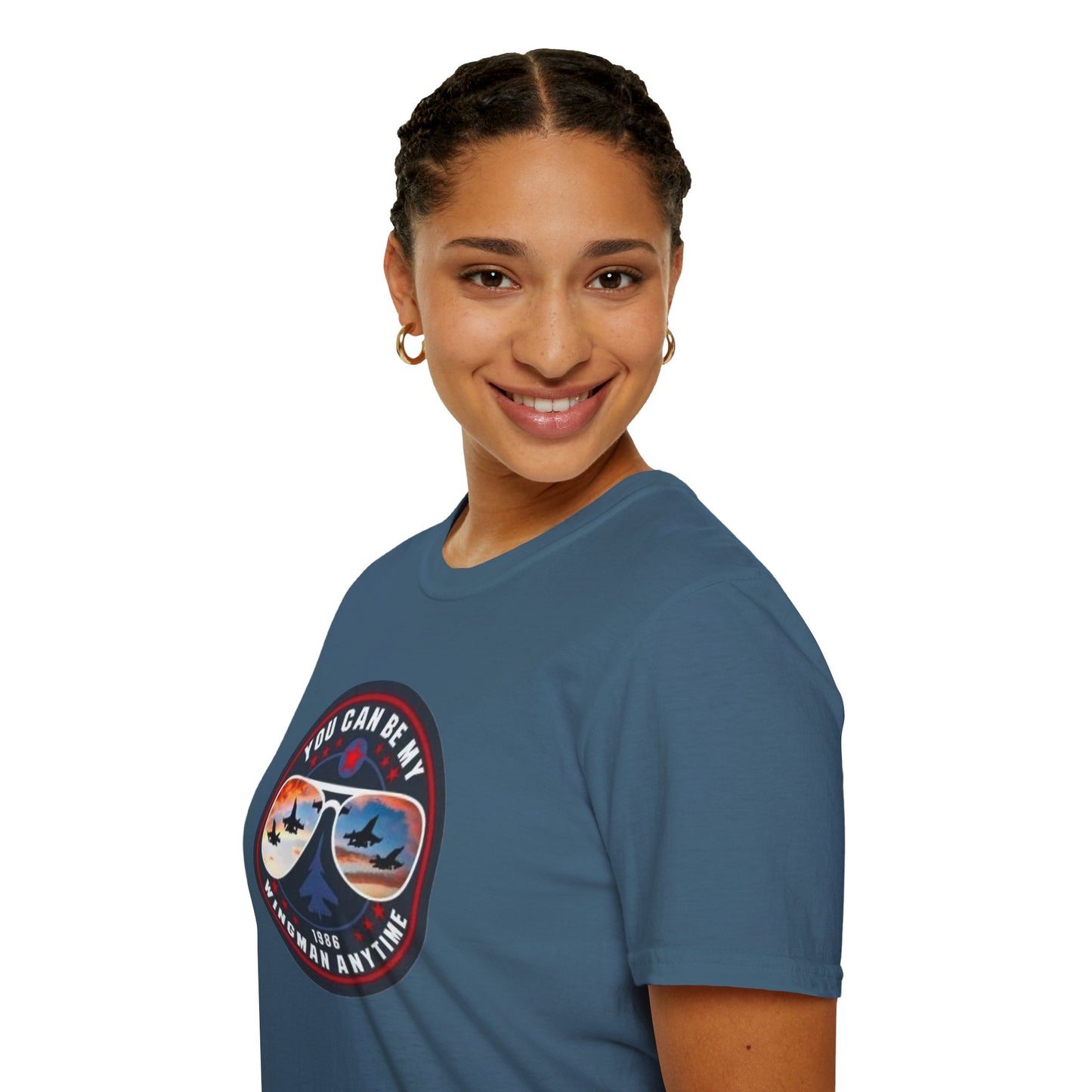 Wingman Top Gun  Unisex Softstyle Tee