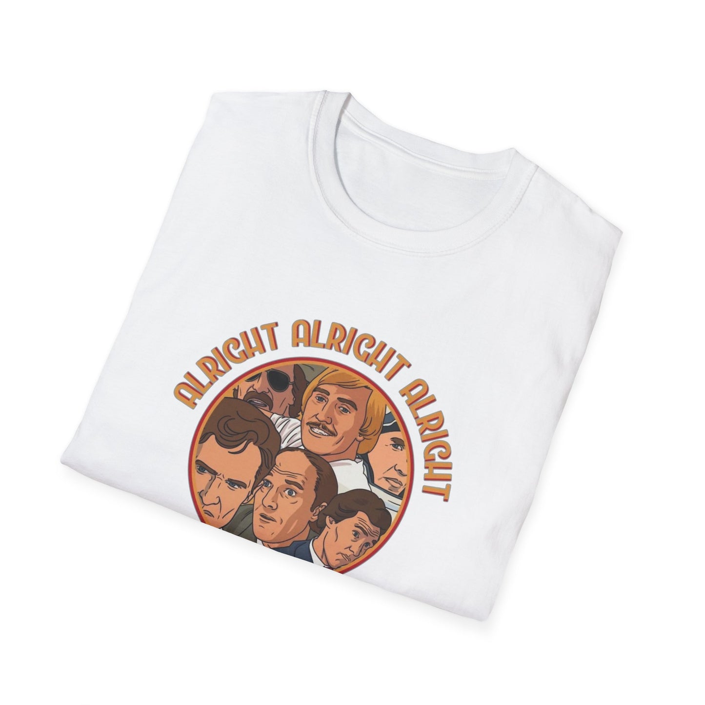 Alright Alright Alright Unisex Softstyle Tee