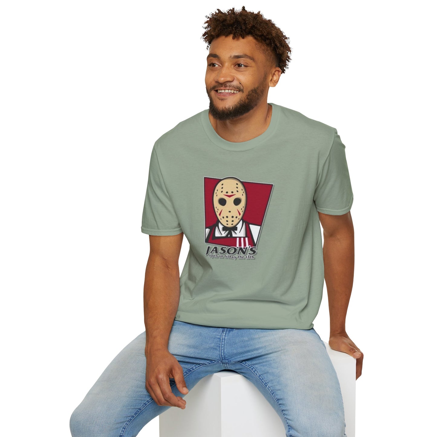 Friday the 13th KFC Mashup Unisex Softstyle Tee