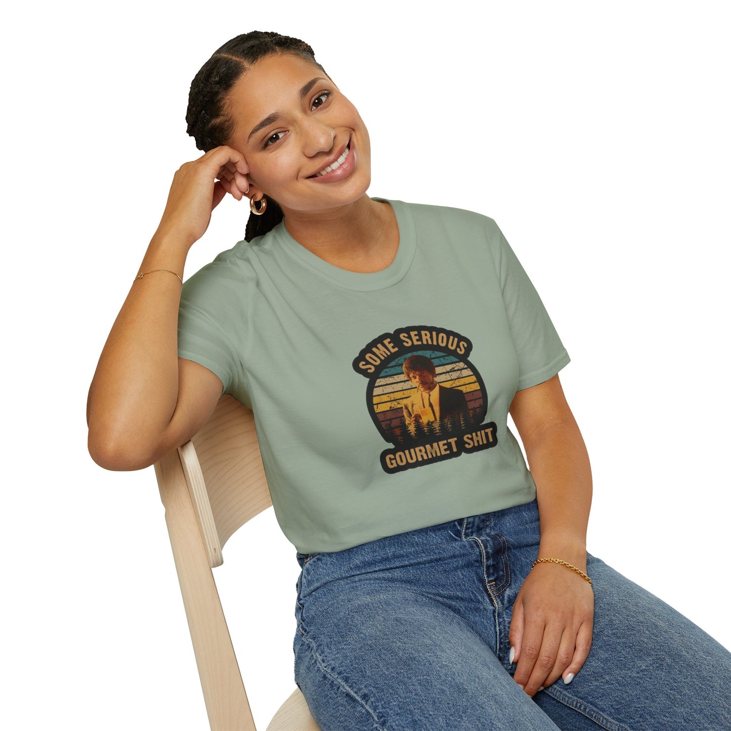 Serious Gourmet Shit Unisex Softstyle Tee