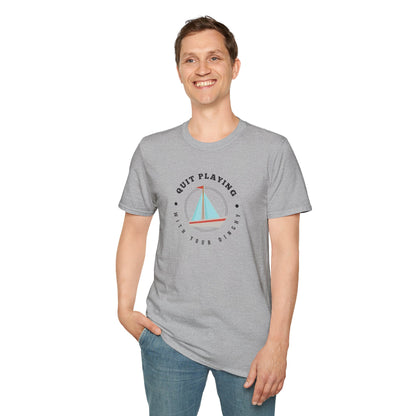 Playing With Your Dingy Unisex Softstyle Tee