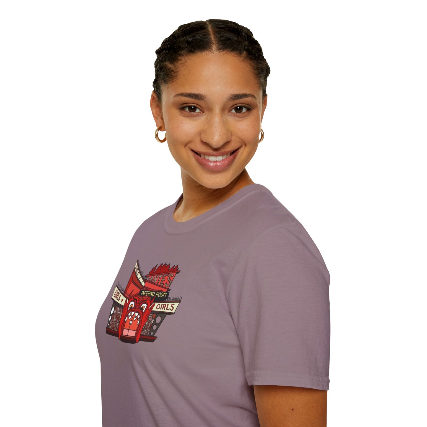 Dante's Inferno Girls Club Unisex Softstyle Tee