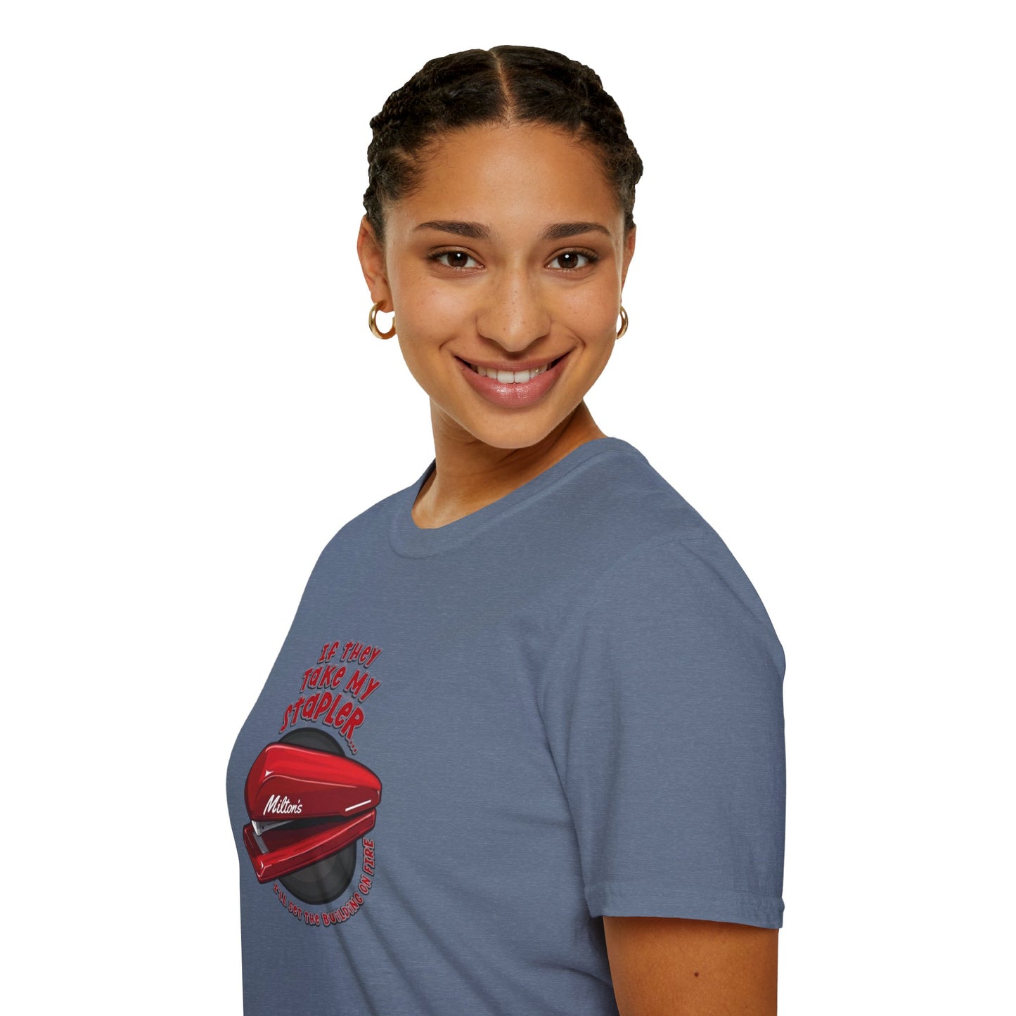 Milton's Stapler Unisex Softstyle Tee