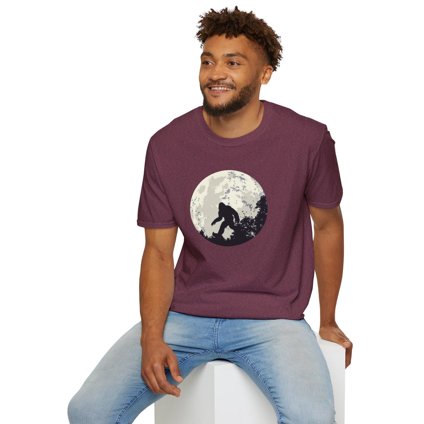 Full Moon Bigfoot Unisex Softstyle Tee