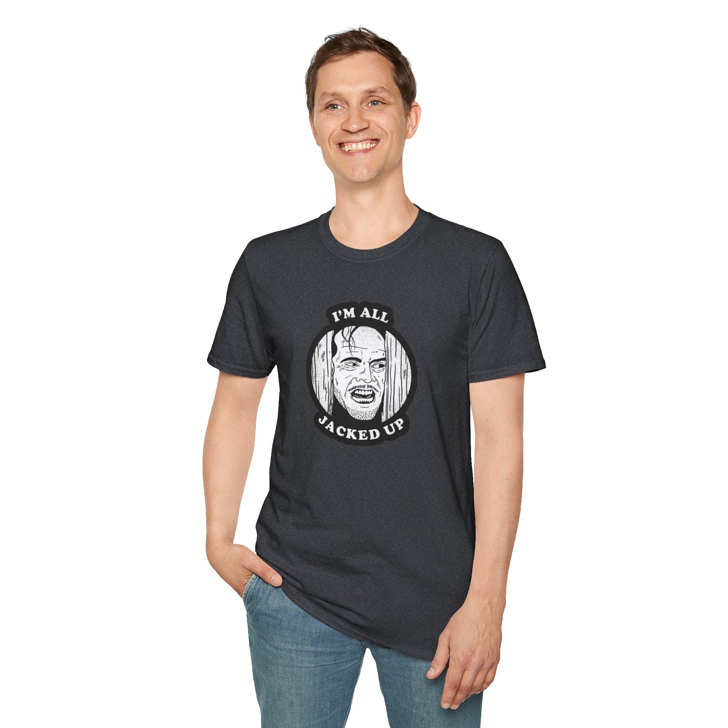 All Jacked Up Jack Torrance Unisex Softstyle Tee