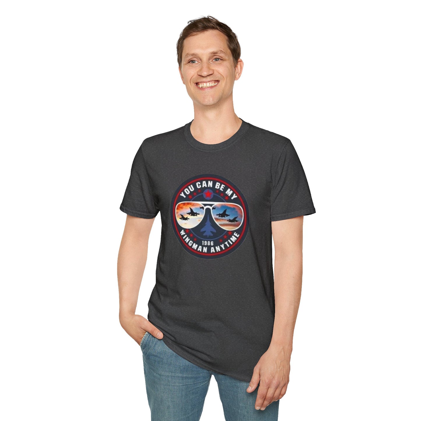 Wingman Top Gun  Unisex Softstyle Tee