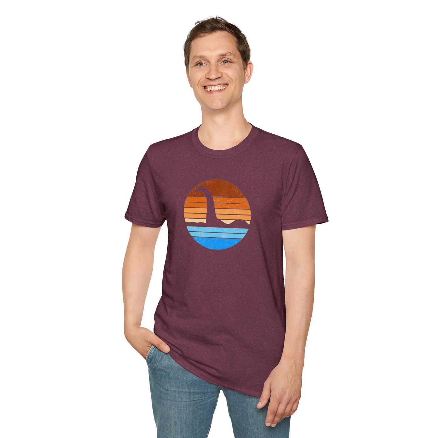 Nessy Loch Ness Monster Unisex Softstyle Tee