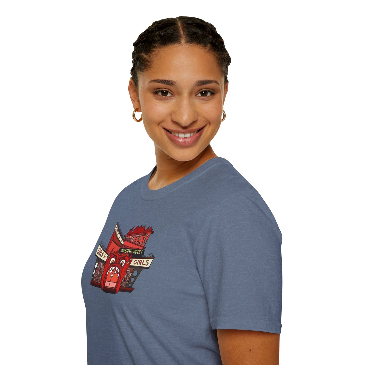 Dante's Inferno Girls Club Unisex Softstyle Tee