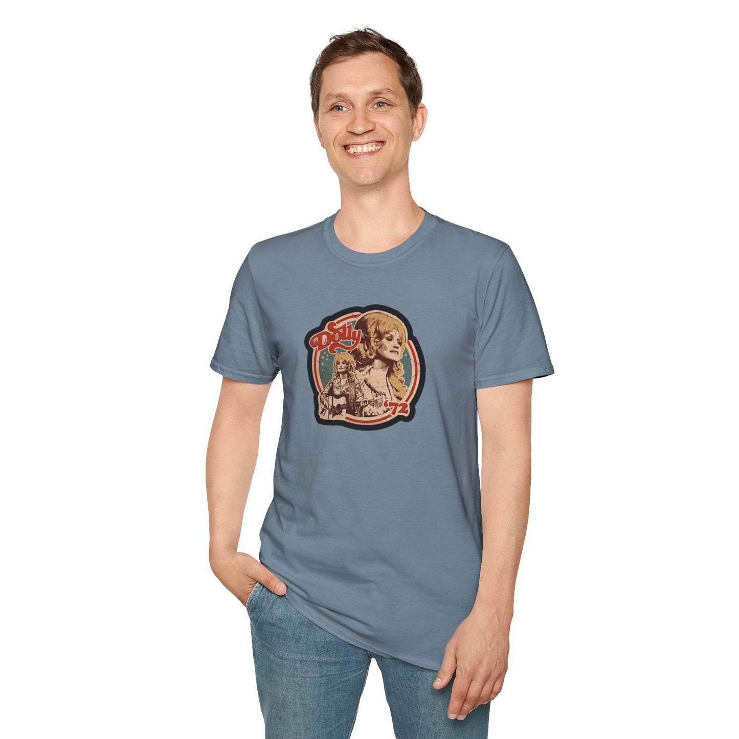 Retro Dolly Unisex Softstyle Tee