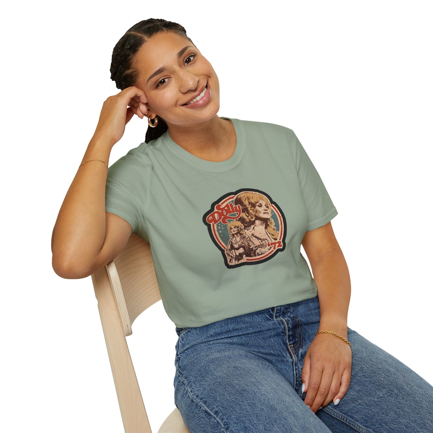 Retro Dolly Unisex Softstyle Tee