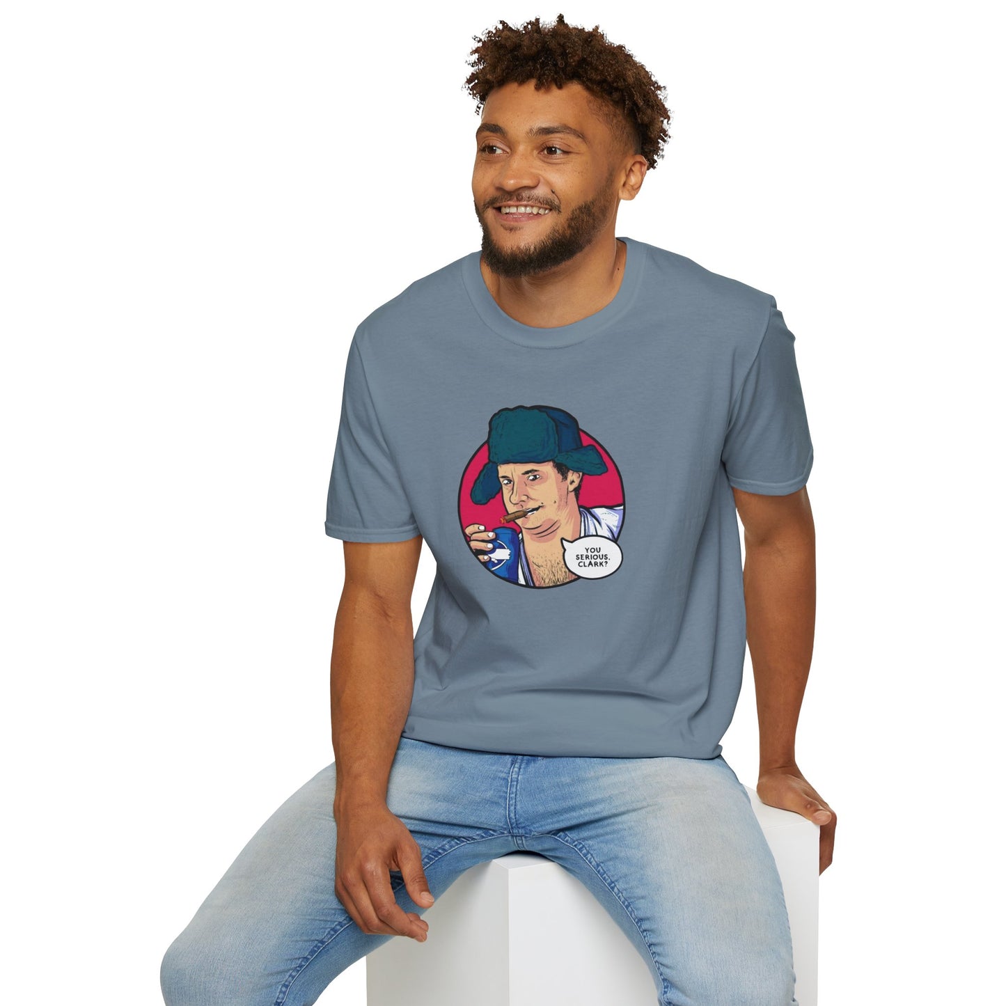 You Serious Clark? Unisex Softstyle Tee