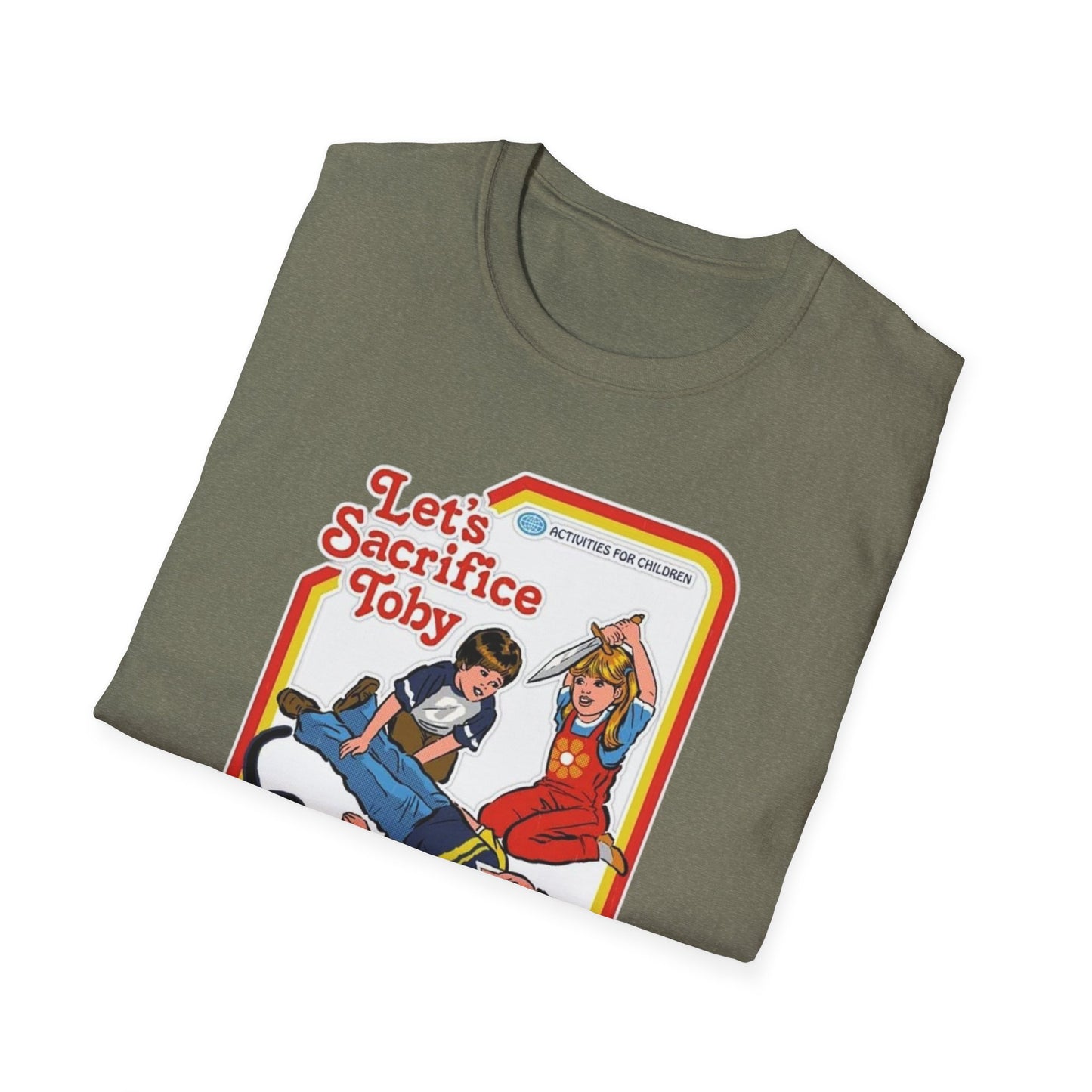 Let's Sacrifice Toby Unisex Softstyle Tee