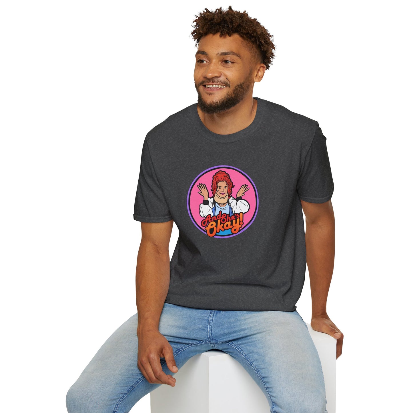 And.... She's OK! Unisex Softstyle Tee