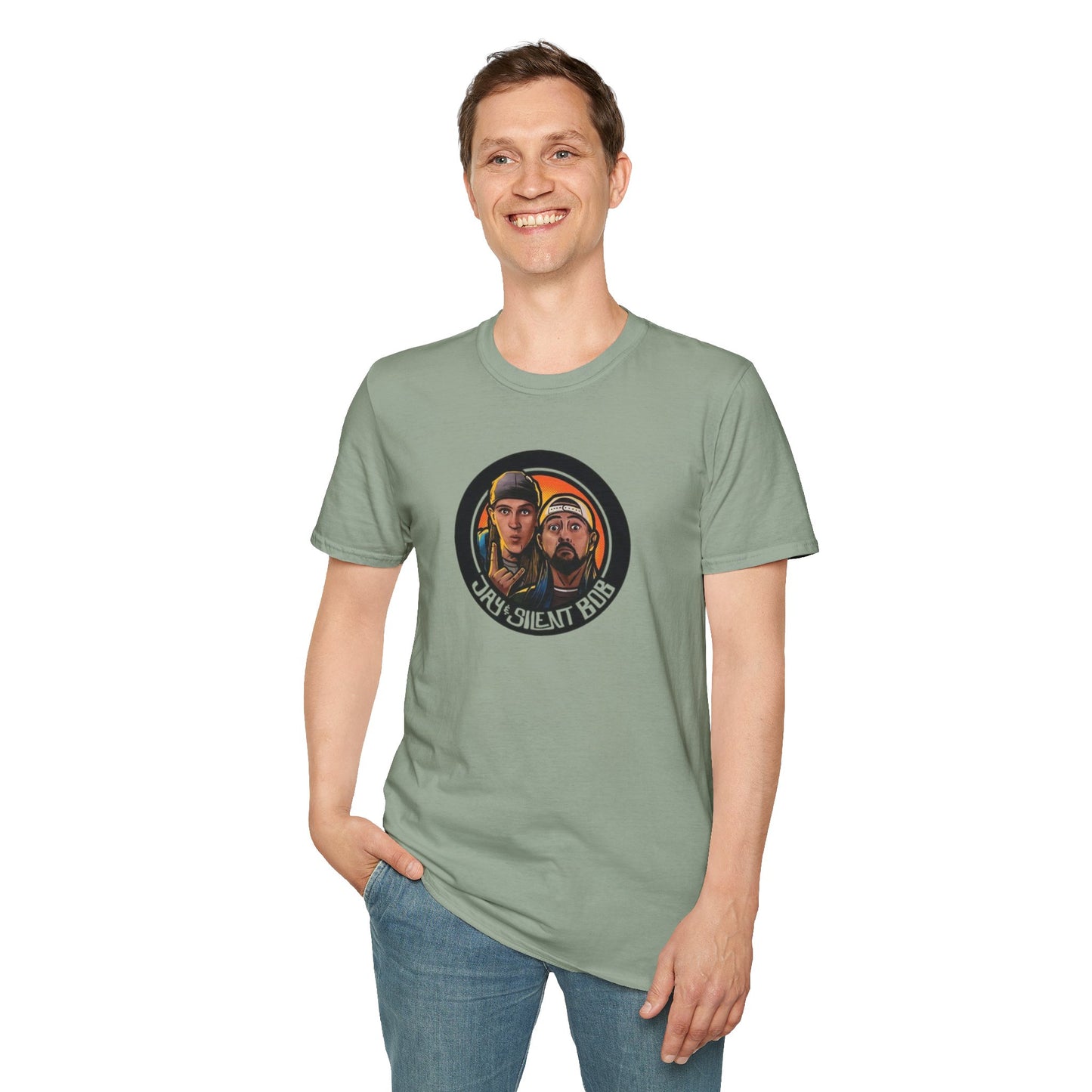 Jay and Silent Bob Unisex Softstyle Tee