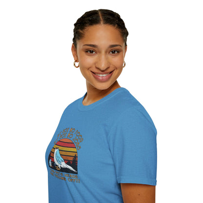 Our Pet's Head's Our Heads Are Falling Off Unisex Softstyle Tee