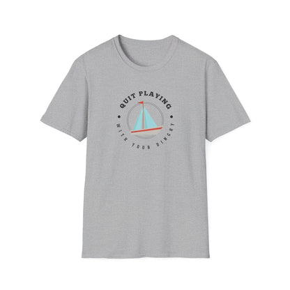 Playing With Your Dingy Unisex Softstyle Tee