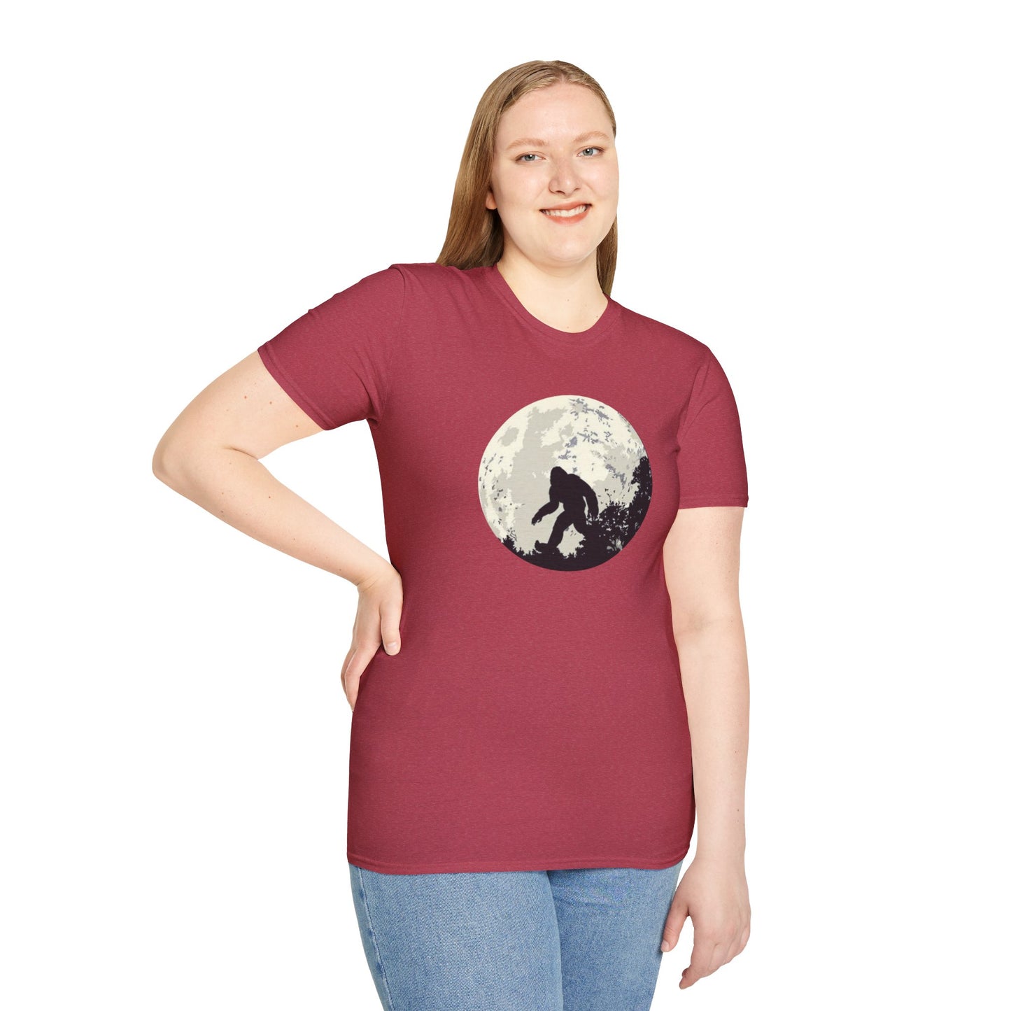 Full Moon Bigfoot Unisex Softstyle Tee