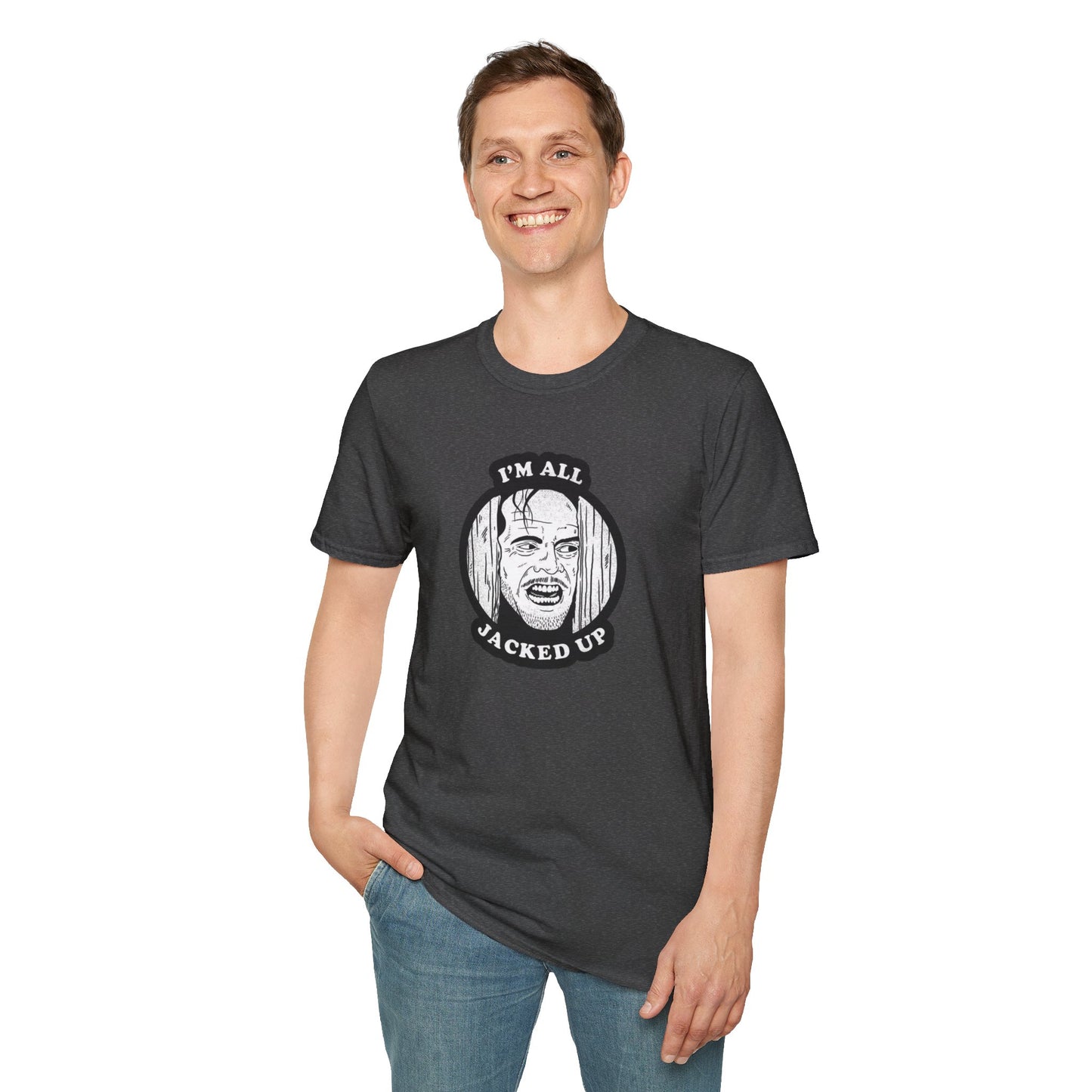 All Jacked Up Jack Torrance Unisex Softstyle Tee