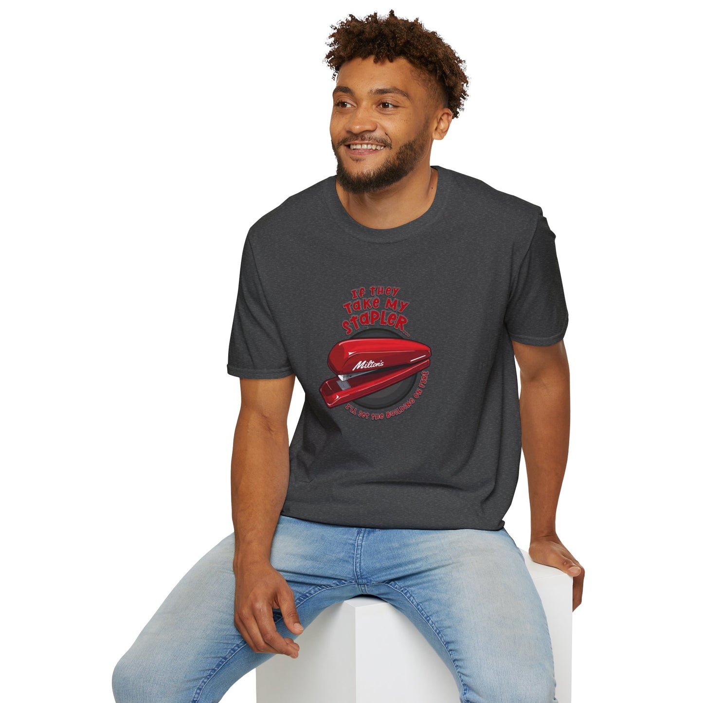 Milton's Stapler Unisex Softstyle Tee