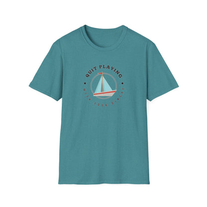 Playing With Your Dingy Unisex Softstyle Tee