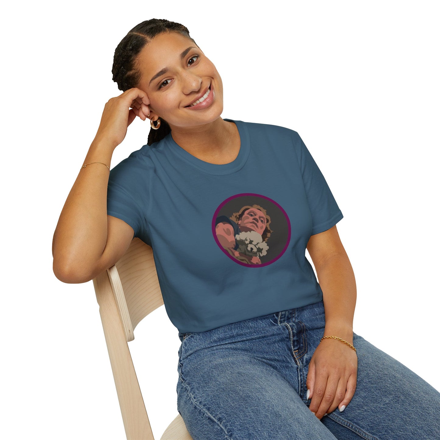 Buffalo Bill and Precious Unisex Softstyle Tee