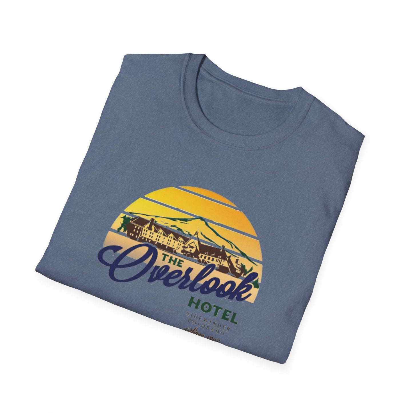 Overlook Hotel Colorado Unisex Softstyle Tee