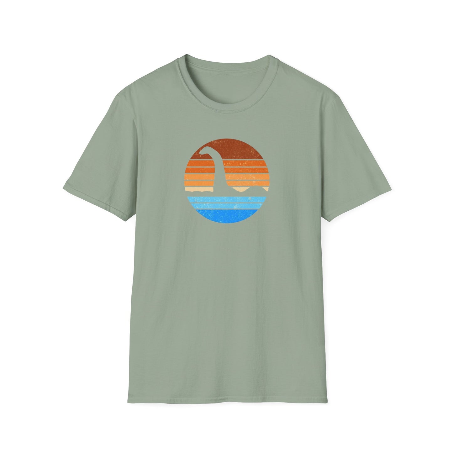 Nessy Loch Ness Monster Unisex Softstyle Tee