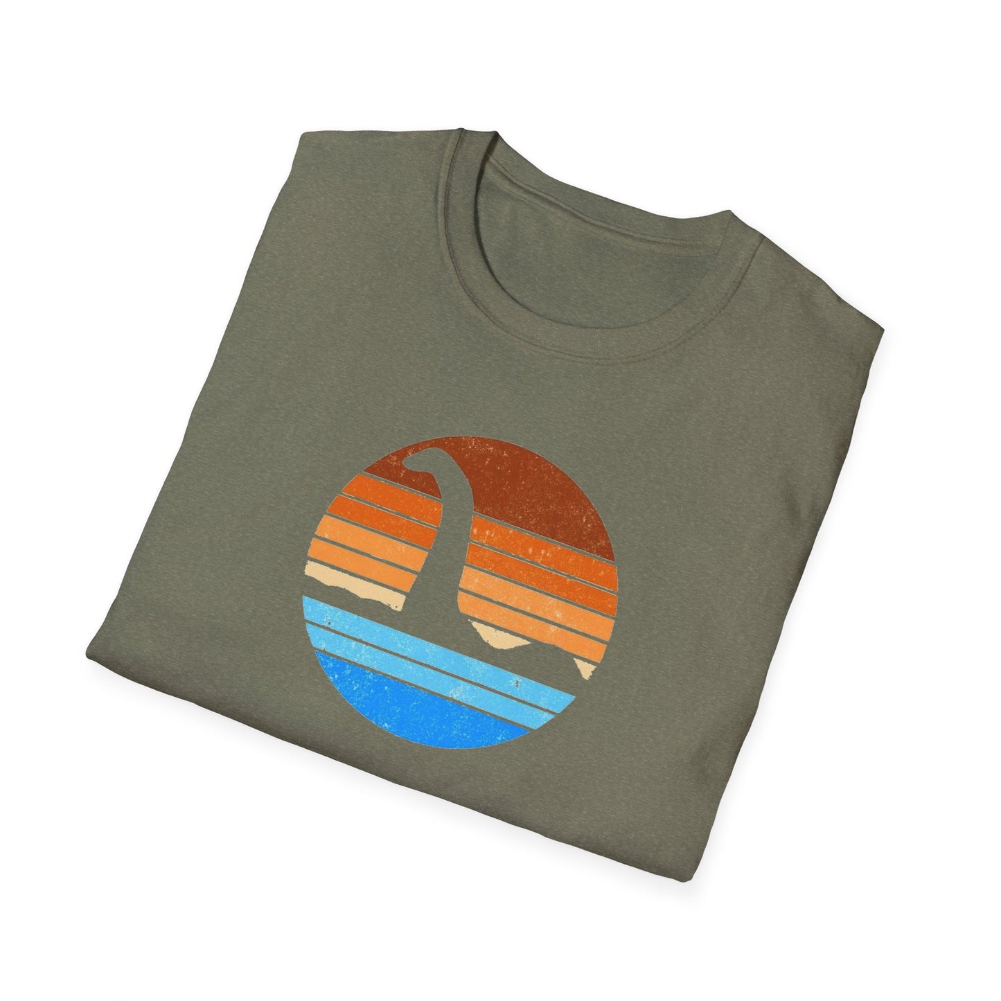 Nessy Loch Ness Monster Unisex Softstyle Tee