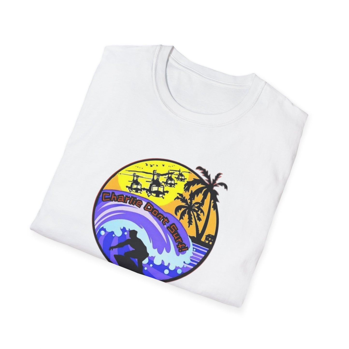 Charlie Don't Surf Unisex Softstyle Tee