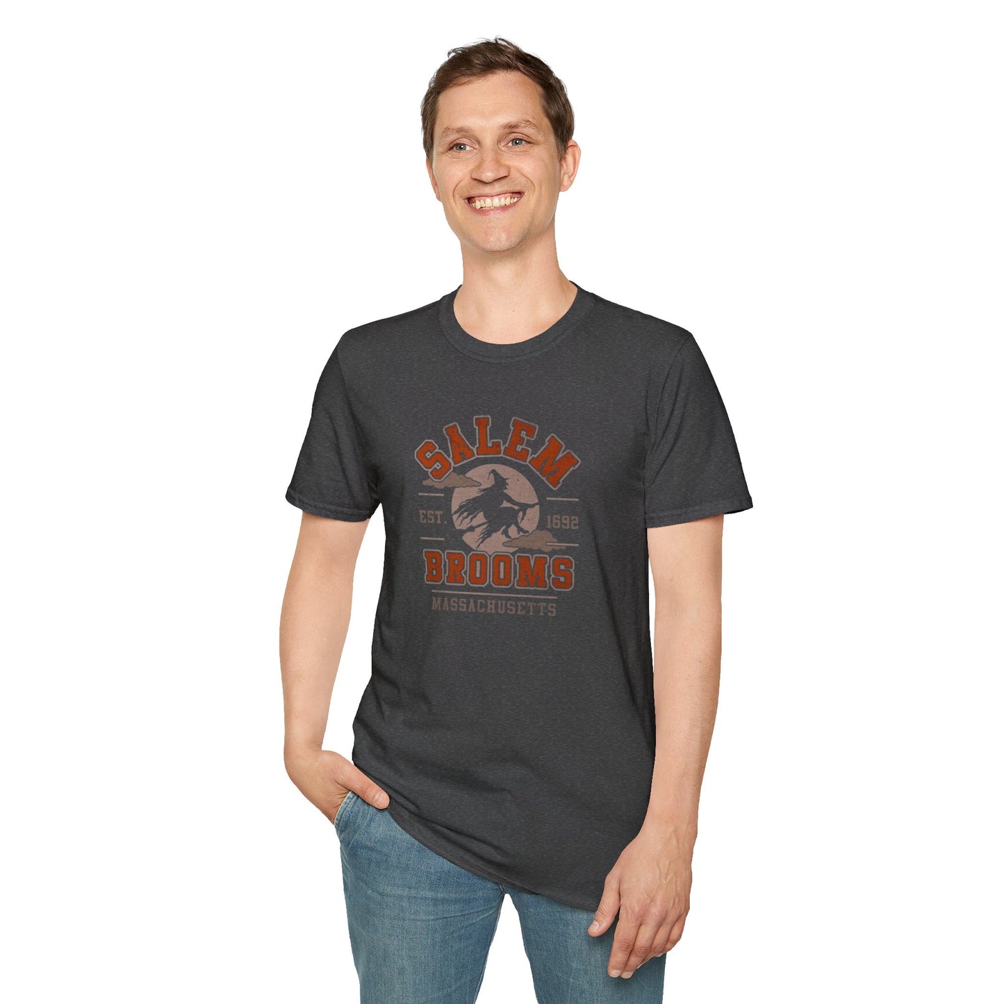 Salem Massachusetts Broom Company Unisex Softstyle Tee