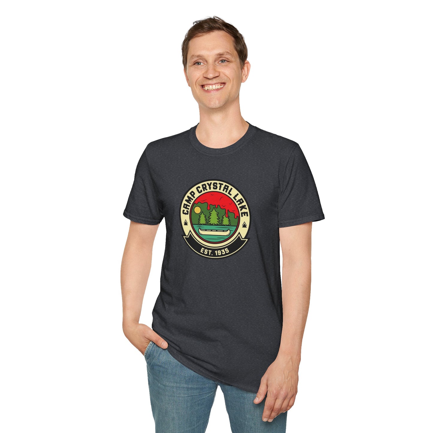 Camp Crystal Lake Counselor Unisex Softstyle Tee