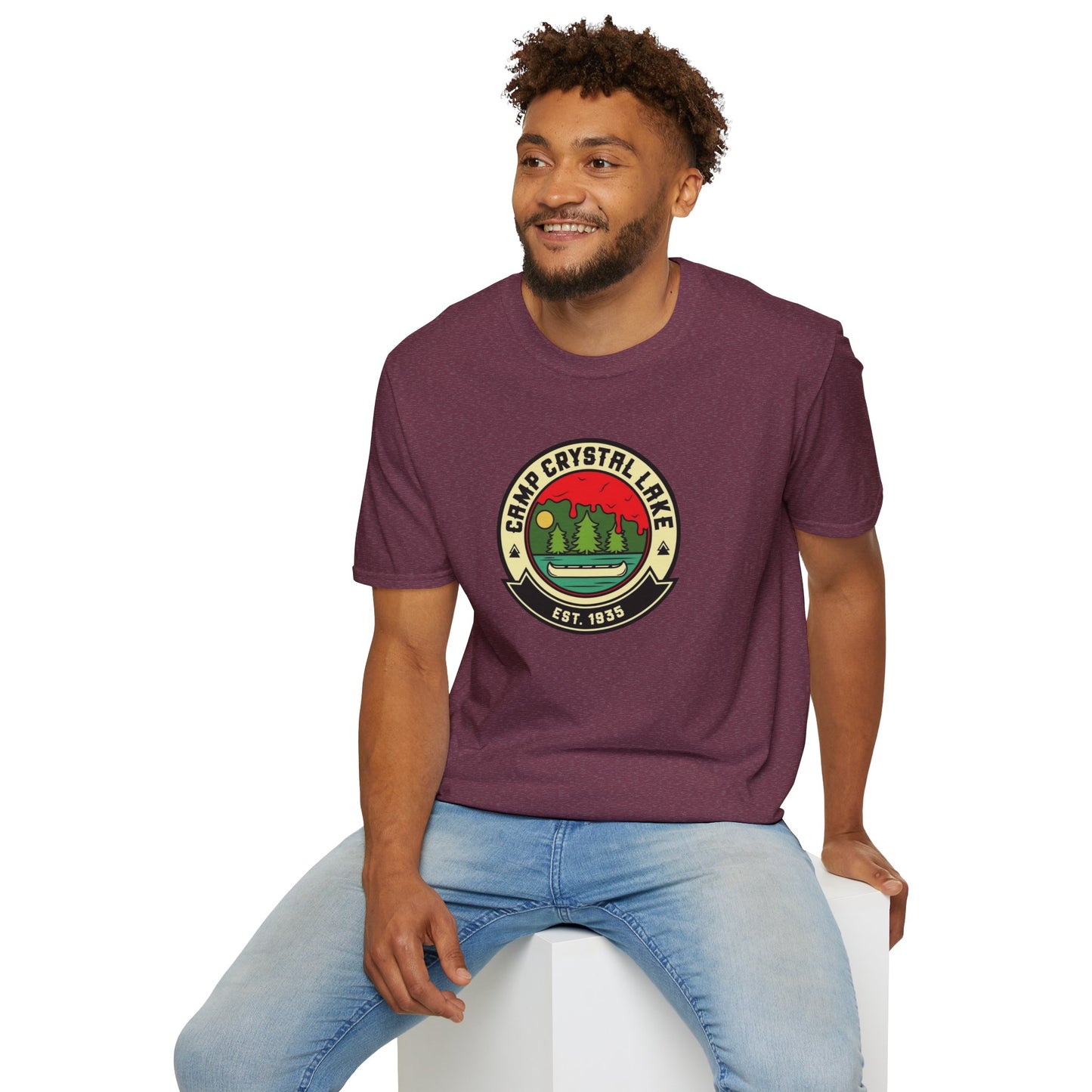 Camp Crystal Lake Counselor Unisex Softstyle Tee