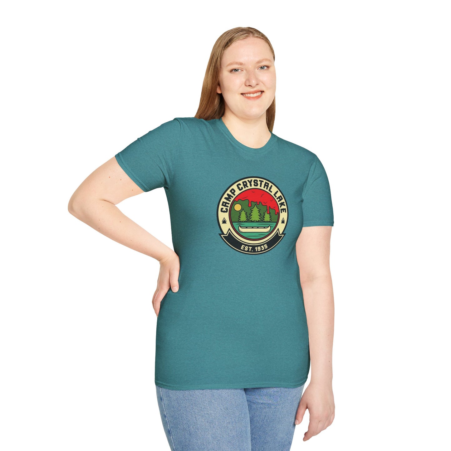 Camp Crystal Lake Counselor Unisex Softstyle Tee