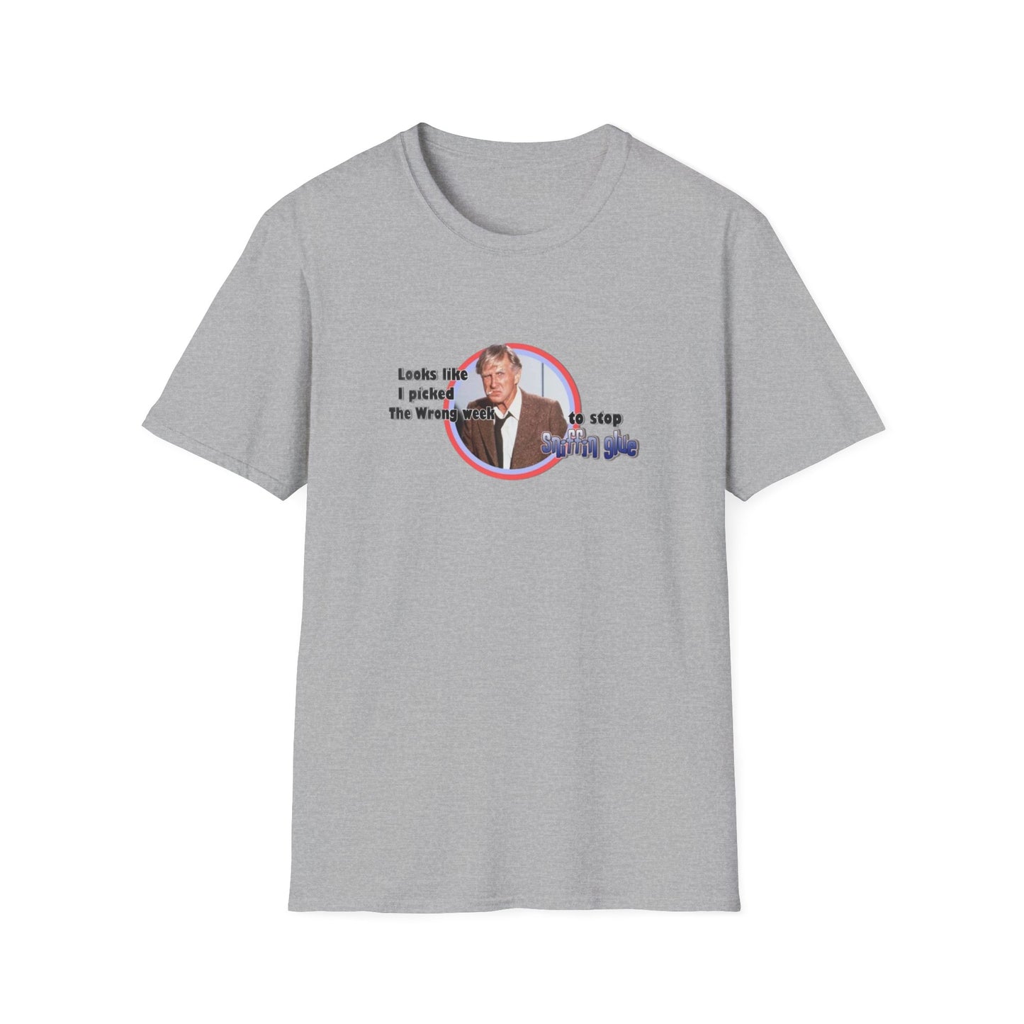 Sniffing Glue Unisex Softstyle Tee