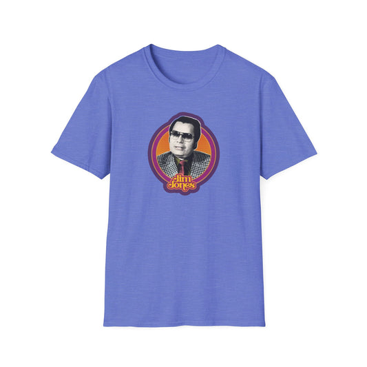 Retro Jim Jones Cult Leader Unisex Softstyle Tee