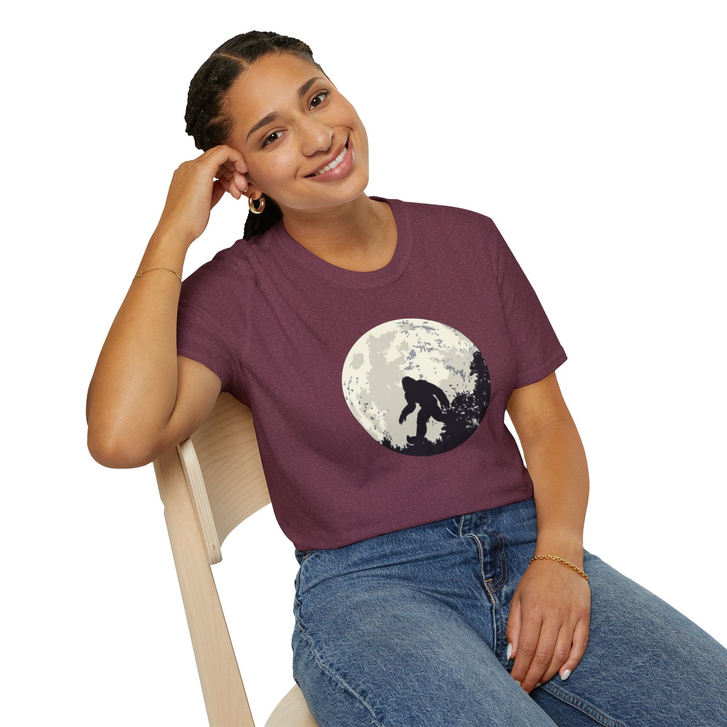 Full Moon Bigfoot Unisex Softstyle Tee