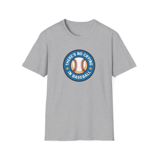 No Crying In Baseball Unisex Softstyle Tee
